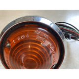 VTG Lucas L 604  Automobile Amber Indicator light In Chrome Housing