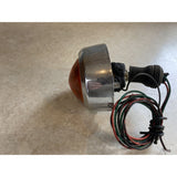 VTG Lucas L 604  Automobile Amber Indicator light In Chrome Housing