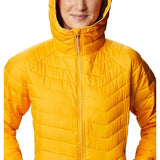 Columbia 1699071-772 womens Powder Lite Hooded Jacket XS Bright Marigold NWT
