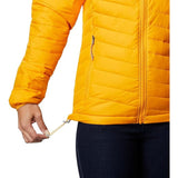Columbia 1699071-772 womens Powder Lite Hooded Jacket XS Bright Marigold NWT