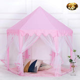 MonoBeach Princess Castle Play Tent Kids Play House with Star Lights NEW