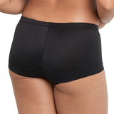 Maidenform Womens Boyshort Panty Pack, Dream Microfiber 3-Pack Black Medium 6