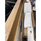 WINSOON 7.5FT Single Track Bypass Sliding Barn Door Hardware Kit