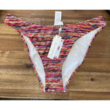 Sunshine 79 Women's Side Shirred Hipster Bikini Swimsuit Bottom, Multicolour, 6 NEW