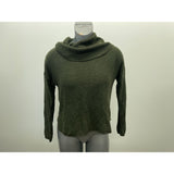 Urban Heritage Women's Army Green Long Sleeve Turtle Neck Size Medium Acrylic