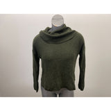 Urban Heritage Women's Army Green Long Sleeve Turtle Neck Size Medium Acrylic