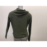 Urban Heritage Women's Army Green Long Sleeve Turtle Neck Size Medium Acrylic