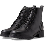 Cole Haan womens Camea Water Proof Combat Boot W20768 Size 6-6.5 Black NEW
