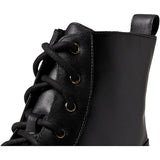 Cole Haan womens Camea Water Proof Combat Boot W20768 Size 6-6.5 Black NEW