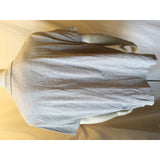 Oakley Gray Cuffed Short Sleeve Embroidered Logo Men's Pique Polo Shirt Size XXL