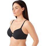 Wacoal 853342 Womens Superbly Smooth T-Shirt Bra Black