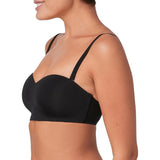 Maidenform DM7685 Pure Comfort Strapless Wireless Bra Black Size Sm. NWT