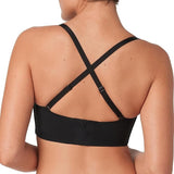 Maidenform DM7685 Pure Comfort Strapless Wireless Bra Black Size Sm. NWT
