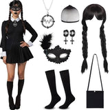 Wednesday Adams Costume Accessory kit NEW