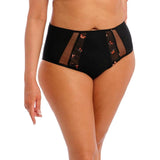 Elomi EL4354BFL Womens Sachi Full Brief Black Butterfly 3XL NWOT