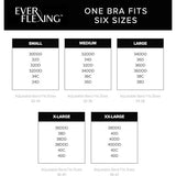 Wacoal 855473 Ever Flexing Unlined Underwire Full Coverage Bra Black
