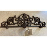 Decorative Wrought Iron Wall Gardening Tool Holder
