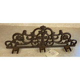 Decorative Wrought Iron Wall Gardening Tool Holder