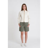 Northern Reflection Town Women's Causal Khaki Green Walking Shorts Size 12