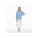 Gap Girls Size Large Blue Long Sleeve Crew Neck Rib Knit Pullover Sweater