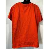 PUMA Size Large Red Cat Logo Spell Out Crew Neck Short Sleeve T Shirt