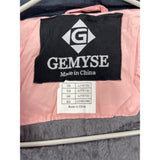GEMYSE Girl's Waterproof Ski Snow Jacket Fleece Windproof  NEW Coral Pink L(10/12)
