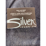 SILVER JEANS CO. SUKI Slim Boot - BLUE 26X30" NWT