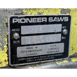 Lot Of 4  Vintage Pioneer Chain Saws For Parts Or To Re-build Models 1074/P20/P21/P26