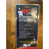 K40 K30 35" Magnet Mount Stainless Steel CB Antenna, 300 Watts