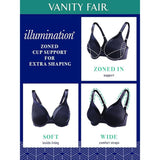 Vanity Fair Illumination  Full Coverage Underwire Bra 76338  Sweet Cream