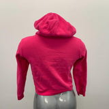 Bench Hoodie Girls Size Large Pink Long Sleeve Cotton Blend Pullover Hooded Sweatshirt
