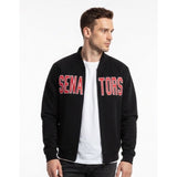 Ottawa Senators NHL Black L/S Stitched Spell Out Full Zip Men's Jacket Size P/S