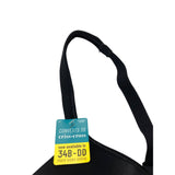 Vanity Fair 76338 Womens Caress Convertible Wirefree Contour Bra Black