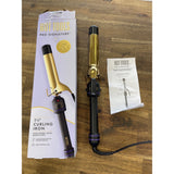Hot Tools Pro Signature 1 1/4" Gold Curling Iron/Wand NEW
