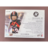 2023 Upper Deck CFL SP Game Used Jersey Nick Arbuckle Redblacks CFL-NA