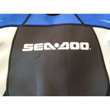 Seadoo BRP 4-way Flex Ultra Stretch Wetsuit Medium Black Blue Junior Size 12