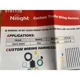 Nilight 51071TR Kia Telluride LX or S 2023-24 Trailer Wiring Harness