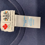 Hudson's Bay Company Women's Blue Official Olympics Canada T-Shirt Size Medium Cotton