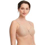 Chantelle c18910 womens C Magnifique Seamless Unlined Minimizer 36DD NUDE NWT
