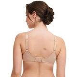 Chantelle c18910 womens C Magnifique Seamless Unlined Minimizer 36DD NUDE NWT