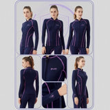 GoldFin Wetsuit Top Women, 2mm Neoprene Long Sleeve Jacket XXL  NEW