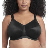 Goddess Celeste GD6113BLK Womens Full Coverage Black 38H NWOT