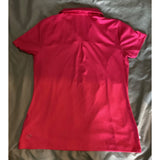 Puma Golf Women's Golf Shirt Large Pink Poly/Spandex Pre-owned