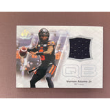 2023 Upper Deck CFL SP Game Used Jersey Vernon Adams Jr.  Lions CFL-VA
