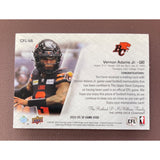 2023 Upper Deck CFL SP Game Used Jersey Vernon Adams Jr.  Lions CFL-VA