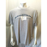 Reebok Basketball True Ball Men's X-Large Gray Short sleeve Crew Neck T Shirt