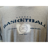 Reebok Basketball True Ball Men's X-Large Gray Short sleeve Crew Neck T Shirt
