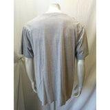 Reebok Basketball True Ball Men's X-Large Gray Short sleeve Crew Neck T Shirt
