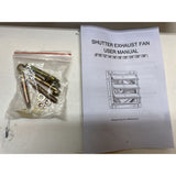 16" Shutter Exhaust Fan New Open Box