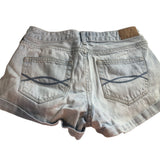 Abercrombie & Fitch Low Rise Short Women's 00 -24 Blue Cotton denim